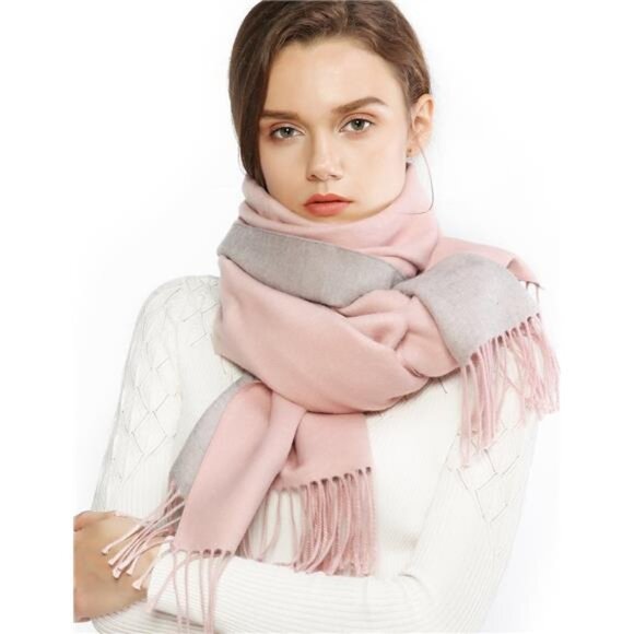 RIIQIICHY Pashmina Shawls and Wraps for Evening Dresses Scarfs for Women Fall - Picture 1 of 8